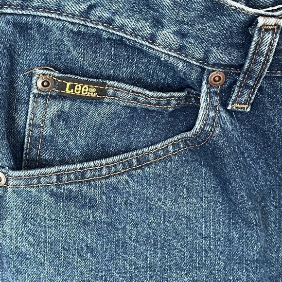 LEE REGULAR FIT STRAIGHT LEG JEANS SIZE 34X30 - Picture 7 of 9